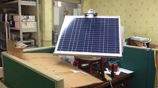 solar sun tracker last testing  SST009 [upl. by Eppesiug]