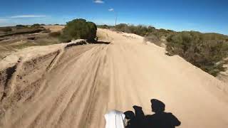 Port Gawler Sand MX Track Yamaha YZ250 [upl. by Al]