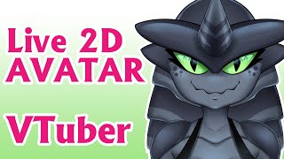 FaceRig 2d AvatarVTuber Live2D Commision Showcase [upl. by Selbbep]