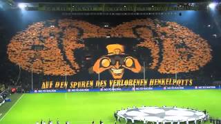 Increíble salida de los los hinchas del Borussia Dortmund [upl. by Jehoash]