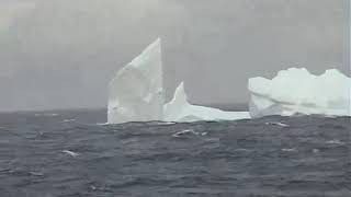 Iceberg in South Atlantic Ocean [upl. by Katusha]