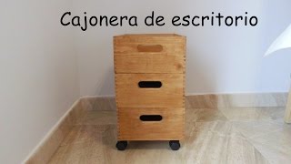 Como hacer una cajonera [upl. by Melas]