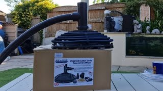 Aerated Retro Fit Bottom Drain Unboxing And Install [upl. by Mcnair407]