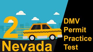 Nevada DMV Permit Practice Test 2  2018 [upl. by Alaet832]