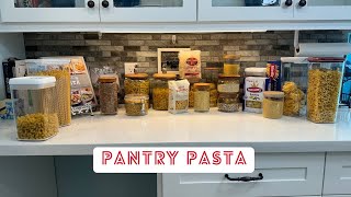 Pantry Pasta Musthave Items For Your Kitchen [upl. by Mazur]