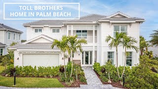 Palm Beach Gardens FL  Toll Brothers Model Luxury New Construction Home Tour  Watermark at Avenir [upl. by Polky]