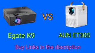 Egate K9 VS AUN ET30S Comparison Video [upl. by Oiramel136]