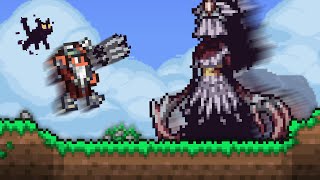 Showing Terraria Bosses NO Mercy Mod of Redemption 7 [upl. by Pirali334]