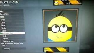 Black Ops Emblem Despicable Me Minions [upl. by Evin]