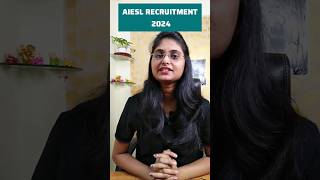 🚀AIESL Assistant Supervisor Recruitment 2024 govtjobs shorts aieslrecruitment govtjobs2024 [upl. by Llerdnek]