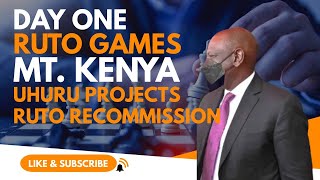 SCT NEWS DAY ONE  MT KENYA RUTO GAMES  UHURU PROJECTS RECOMMISSIONING [upl. by Brenner503]