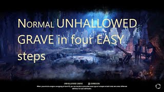 ESO  Unhallowed Grave Dungeon All Secret Bosses Locations Harrowstorm DLC Northside Werewolf [upl. by Postman]