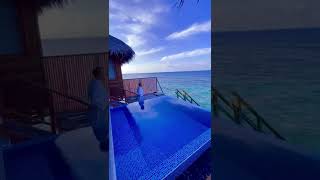 Huvafen Fushi in the Maldives🏝 vacation travel youtube maldives tropical travelvlog [upl. by Cormac]