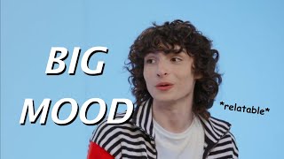 finn wolfhard being a whole MOOD for 5 minutes straight [upl. by Jyoti]