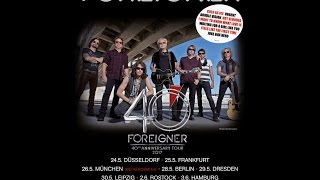 Foreigner  40thAnniversary Tour  Trailer [upl. by Gabie]