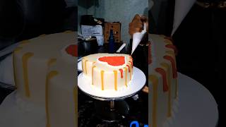 new anniversary cake design trending youtubeshort [upl. by Mallissa]