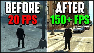 The REAL GTA 4 Lag Fix for Low End PCs WITHOUT Upgrading [upl. by Neelahtak]