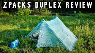 Zpacks Duplex Ultralight Tent Review  The Tent I Took on the AT and GDMBR [upl. by Ennyrb]