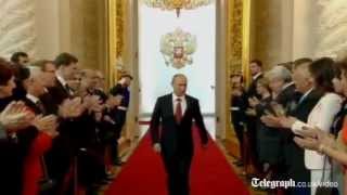 Vladimir Putin sworn in as Russian President at Kremlin ceremony [upl. by Tye939]