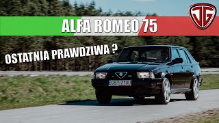 Alfa Romeo 75  ostatnia prawdziwa Alfa [upl. by Rihana925]