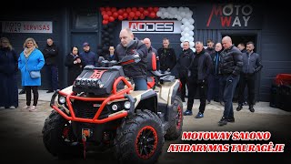 AODES KETURRAÄIÅ² SALONO MOTOWAY ATIDARYMAS TAURAGÄ–JE [upl. by Swec]