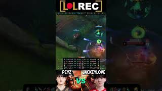 GEN Peyz vs TES JackeyLove  DRAVEN vs TWISTED FATE ADC shorts highlights peyz jackeylove lol [upl. by Clute197]