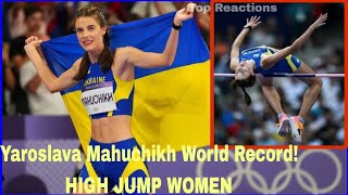 🏅 High Jumper Yaroslava Mahuchikh Wins Ukraines 1st Individual Gold at Paris Olympics 🇺🇦 [upl. by Howell524]