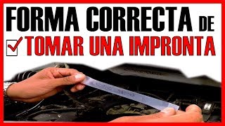 【Cómo SACAR la IMPRONTA de un vehículo en 4 PASOS】⇒ 3 TIPS para la IMPRONTA PERFECTA [upl. by Primavera]