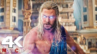 Thor Vs Zeus  Fight Scene  Thor Love and Thunder 2022 HD [upl. by Werra]