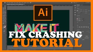 Adobe Illustrator – How to Fix Crashing Lagging Freezing – Complete Tutorial 2023 [upl. by Joappa]