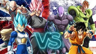 DRAGON BALL FIGHTERZ  3 vs 3 Online Party Match Team USA vs Team UK Live [upl. by Anawad307]