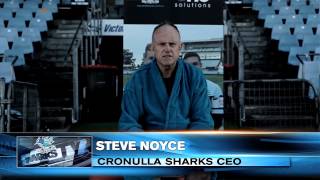 RISEFORALEX  Cronulla Sharks CEO Steve Noyce accepts the Sharks4Alex Ice Challenge [upl. by Max]