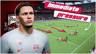 RB Salzburgs Pepijn Lijnders Tactics Replicated  EA FC 24 [upl. by Ierbua]