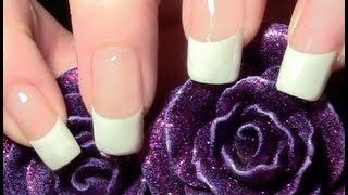 French Manicure leicht gemacht   Saubere Smileline Tutorial  French Nägel selber machen [upl. by Alrick]