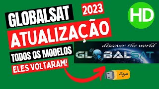 Solução Globalsat Atualização 2023 Todos Modelos [upl. by Ita]