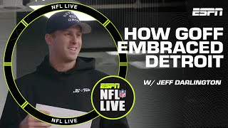 Jared Goff’s impact on the community in Detroit  NFL Live [upl. by Blumenthal774]