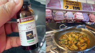 Edible Sandalwood oil lite 15ml Dr Shalini  Basic Chicken Curry for kids  Back 2 school vlog 11 [upl. by Acirt]