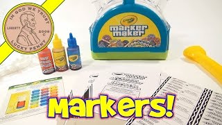 Crayola Marker Maker Kit  Create Custom Colors amp Make Your Own Markers [upl. by Rosse]