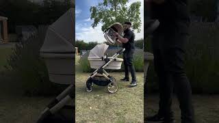 Switching from carrycot to seat unit really is that easy with the iCandy Peach 7 💛 iCandyHacks [upl. by Chris549]