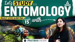 Entomology 15  IBPS AFO  CCI JCE  UPSSSC AGTA  UPPSC STADHO  Entomology By Pratibha Mam [upl. by Afatsuom]