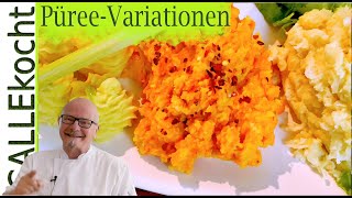 5 freche Püree Variationen Kartoffelpüree mal anders Einfache Rezepte [upl. by Skutchan]