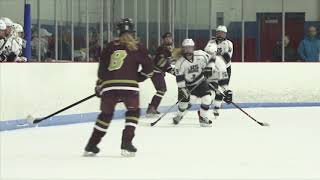 Algonquin vs Longmeadow Girls Hockey [upl. by Nirehtak533]