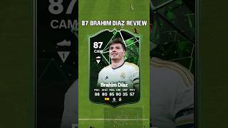 87 Brahim DIaz Review in EA Sports FC 24 shorts short fc24 eafc24 realmadrid [upl. by Cappella]