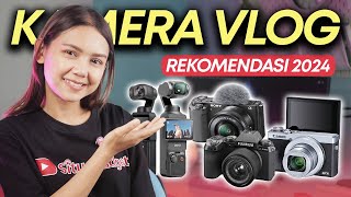 SUDAH MURAH 7 REKOMENDASI KAMERA VLOGGING KONTEN KREATOR TERBAIK 2024 [upl. by Aselehc]