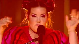 PERFORMANCE  WINNING  Netta Toy Israel 2018 Eurovision Song Contest [upl. by Coonan]