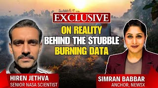 Delhi Pollution Is data on tracking farm fires misleading  NASA Scientist Hiren Jethva Decodes [upl. by Dixil]