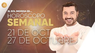 HORÓSCOPO SEMANAL del 21 al 27 de Octubre  Alfonso León Arquitecto de Sueños [upl. by Runkel164]