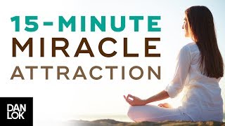 Guided Meditation on Gratitude  15MinuteMiracle Exercise  Attract Abundance amp Miracles [upl. by Anner]