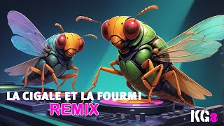 🎵 CHANSON LA CIGALE ET LA FOURMI Le Remix Électro Qui Va Vous Faire Danserquot [upl. by Imoyik294]