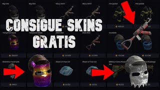 COMO CONSEGUIR SKINS GRATIS EN RUST 2022 [upl. by Limbert]